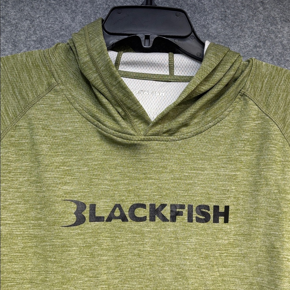 Blackfish Eclipse Sun Olive Green Performance Hoo… - image 2